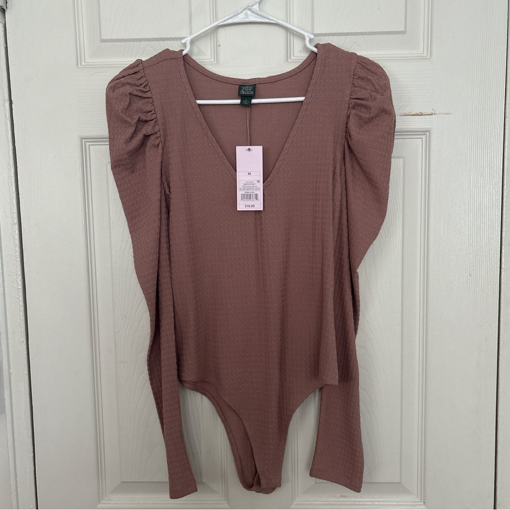 Women's Mauve Bodysuit